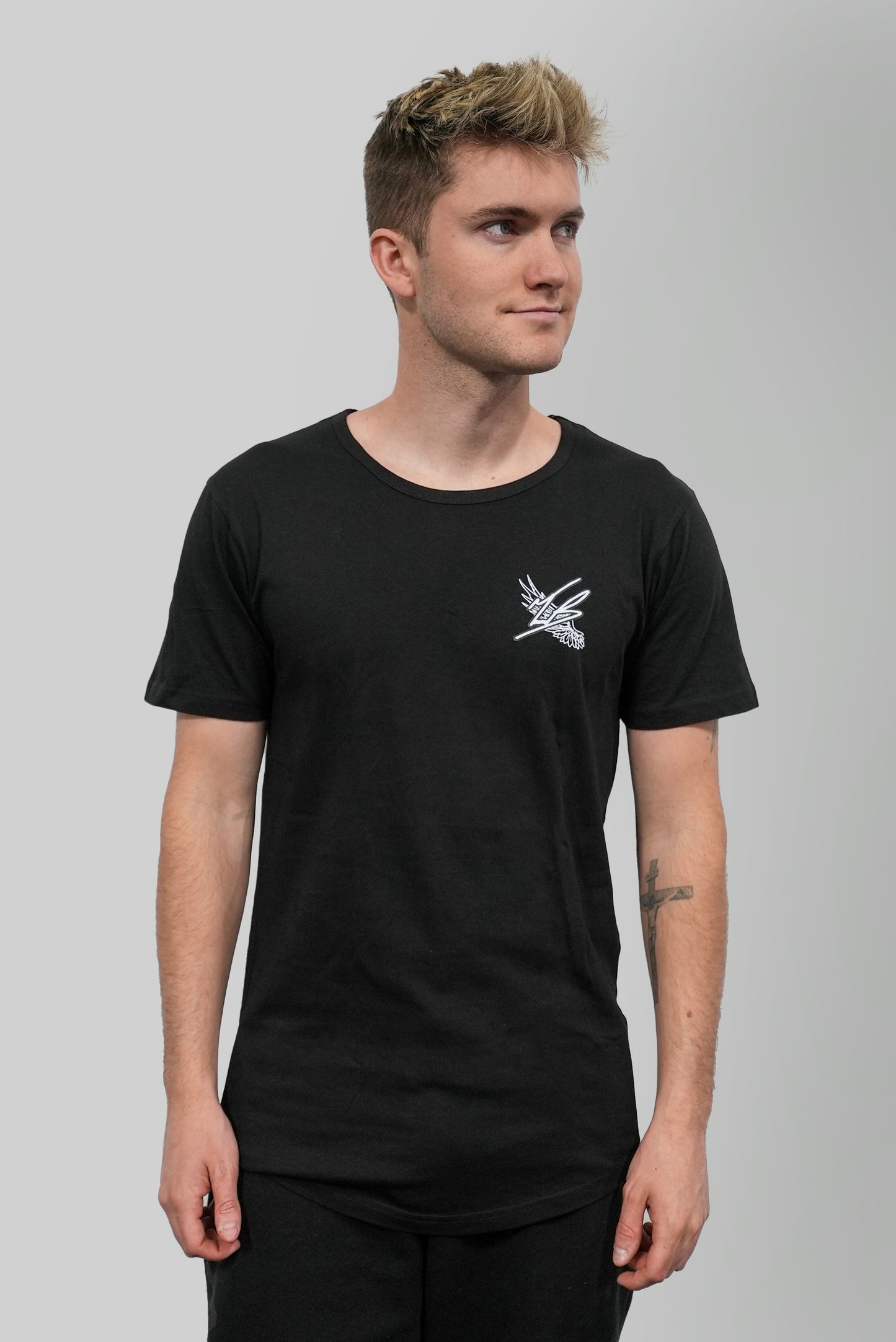 Spine Design Droptail Tee